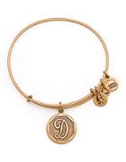 Alex And Ani Initial D Charm Bangle