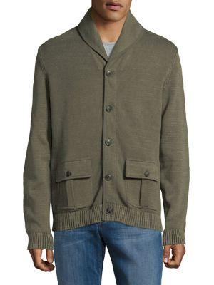 Lucky Brand Shawl Collar Cotton Cardigan