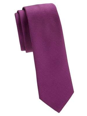 Hugo Slim Micro-dot Silk Tie