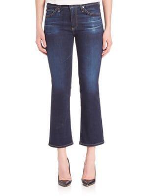 Ag Jodi High Rise Flared Crop Jeans