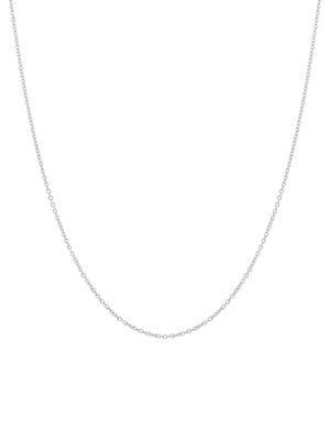 Lord & Taylor 925 Sterling Silver Cable Chain Necklace