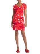 Trina Turk Shangri-la Flight Printed Sheath Dress