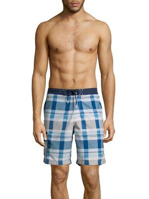Tommy Bahama Baja Pomona Plaid Boardshorts