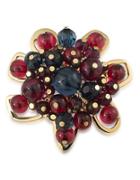 Trina Turk 14k Gold-plated Beaded Floral Brooch