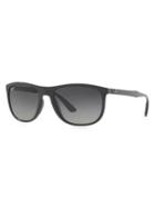 Ray-ban 58mm Square Framed Sunglasses