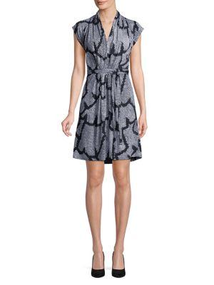 French Connection Remi Jacquard Wrap Dress