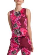 Trina Turk Casa Mexico Milagro Peplum Top