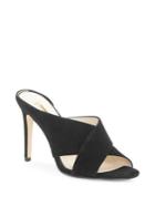 Louise Et Cie Halloway2 Suede Crisscross-strap Mules