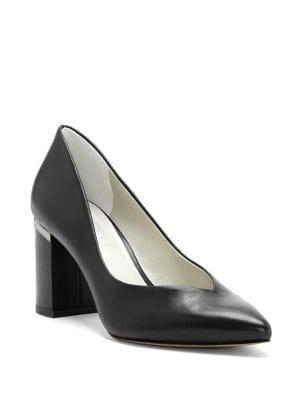 1.state Saffire Leather Heels