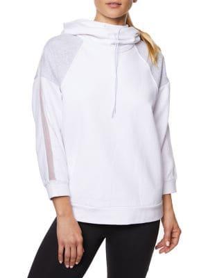 Betsey Johnson Colorblock Track Hoodie