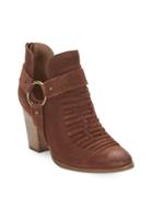 Seychelles Impossible Suede Cutout Ankle Boots