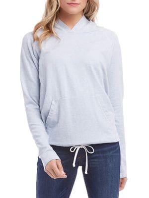 Karen Kane Raglan-sleeve French Terry Hoodie