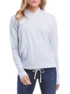 Karen Kane Raglan-sleeve French Terry Hoodie