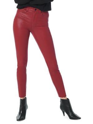 Joe's Jeans Charlie Coated Skinny Jeans