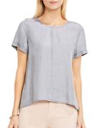 Two By Vince Camuto Roundneck Faded Top