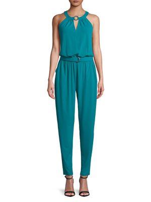 Michael Michael Kors Ring Neck Jumpsuit