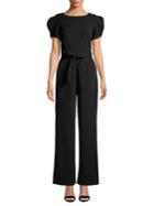 Calvin Klein Petite Split Sleeve Jumpsuit