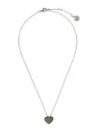 Vince Camuto Two-tone & Crystal Heart Pendant Necklace