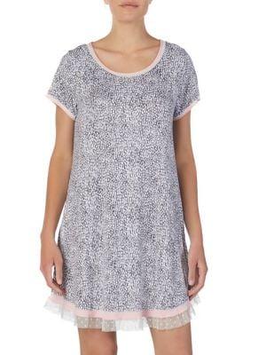 Kensie Floral Ruffle Night Dress