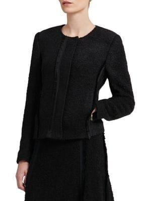 Donna Karan Textured Blazer Jacket