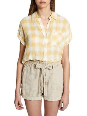 Sanctuary Mod Plaid Boyfriend Shirt