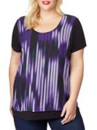 Rebel Wilson X Angels Plus Sublimation Overlay Tee