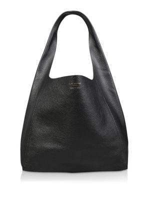 Kurt Geiger London Violet Leather Hobo Bag