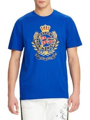 Polo Ralph Lauren Classic-fit Graphic Cotton Jersey Tee