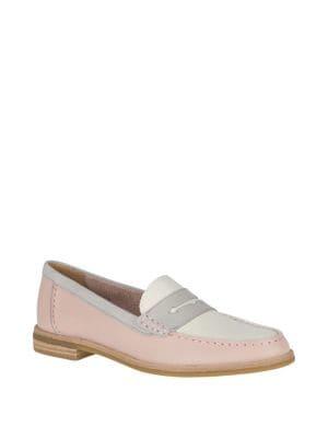 Sperry Seaport Penny Leather Loafers