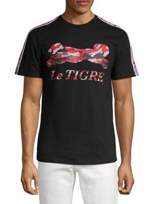 Le Tigre Camo Logo T-shirt
