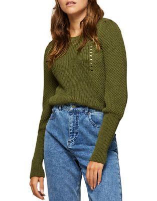 Miss Selfridge Deep Cuff Sweater
