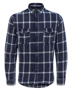 Only And Sons Checkered Button-down Shirt