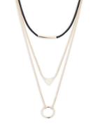 Design Lab Lord & Taylor Lyrd Layer Necklace