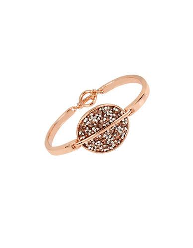 Kenneth Cole New York Mixed Sprinkled Stone Oval Toggle Bracelet