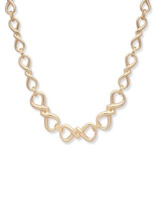 Anne Klein Twisted Rope Collar Necklace