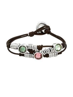 Uno De 50 Swarovski Crystal Berries Bracelet