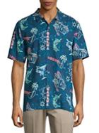 Tommy Bahama Standard-fit This Is How I Roll Silk Camp Shirt