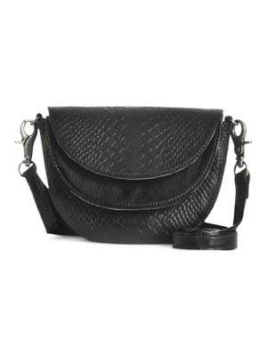 Day And Mood Mini Brandi Leather Crossbody Bag