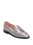 Taryn Rose Blossom Rose-embossed Leather Loafers