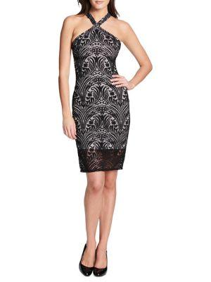 Guess Lace Open Back Dress