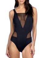 Kenneth Cole New York Sexy Solids One-piece Swimsuit