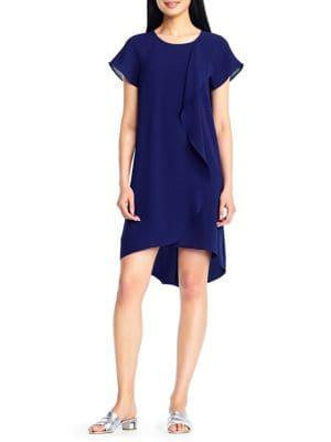 Adrianna Papell High-low Shift Dress