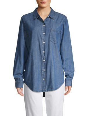 Core Life Long-sleeve Chambray Shirt