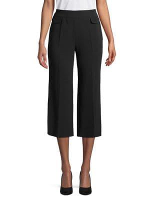 Max Mara Studio Wide-leg Cropped Pants