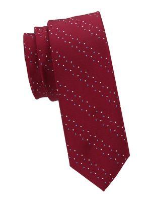 Lord Taylor Harrison Dot-stripe Tie