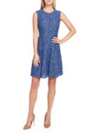 Tommy Hilfiger Ribbon Floral Lace Fit-and-flare Dress