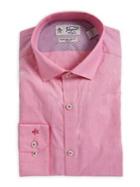 Penguin Slim-fit Diamond Dobby Dress Shirt