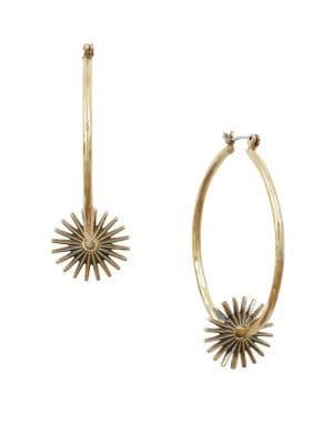 Lucky Brand Cowgirl California Spur Hoop Earrings