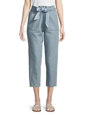 Design Lab Lord & Taylor Classic Chambray Pants