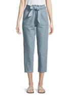 Design Lab Lord & Taylor Classic Chambray Pants